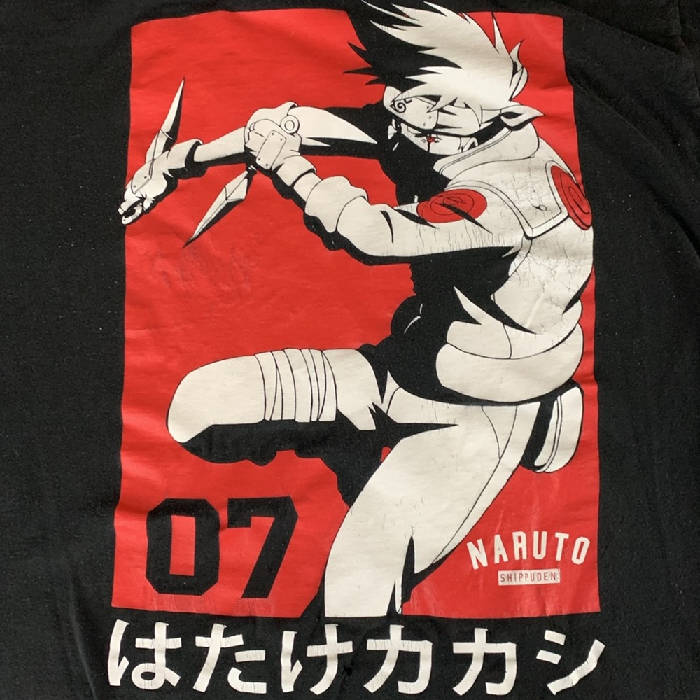 Naruto Shippuden Collection Men’s Large Tee Shirt - Picture 4 of 6